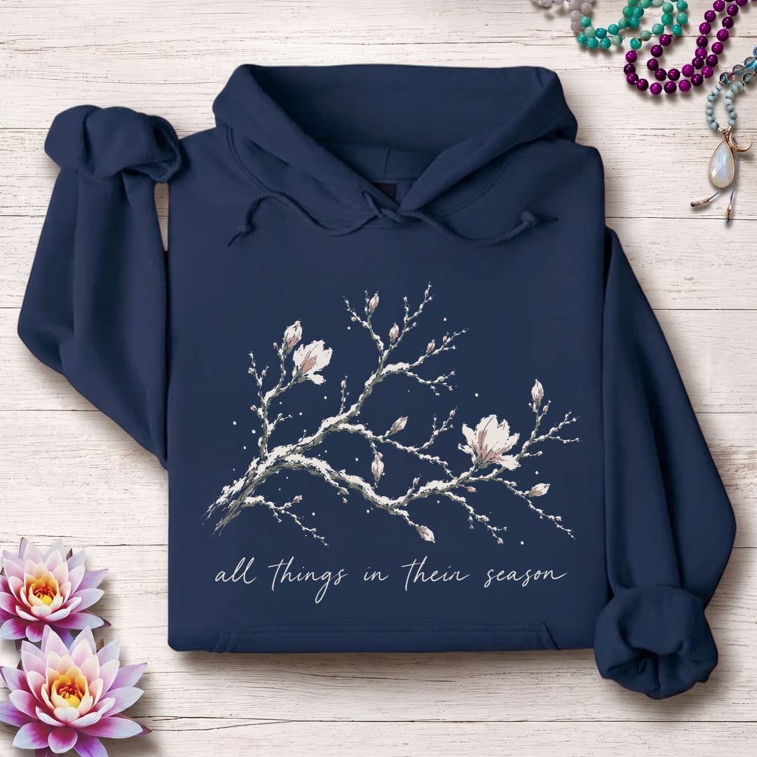 In Their Season Hoodie Navy