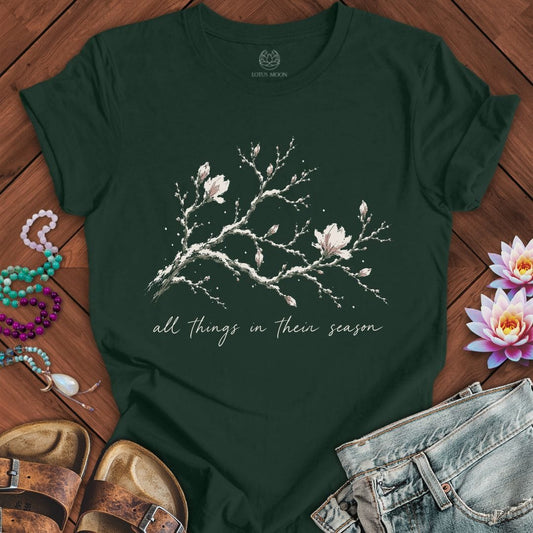 Printify T-Shirt In Their Season Tee Forest / S