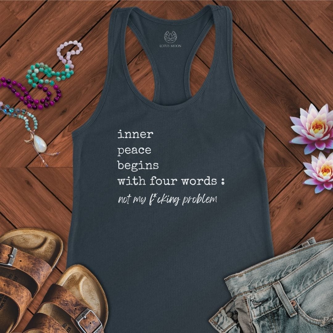 Inner Peace Tank Solid Indigo
