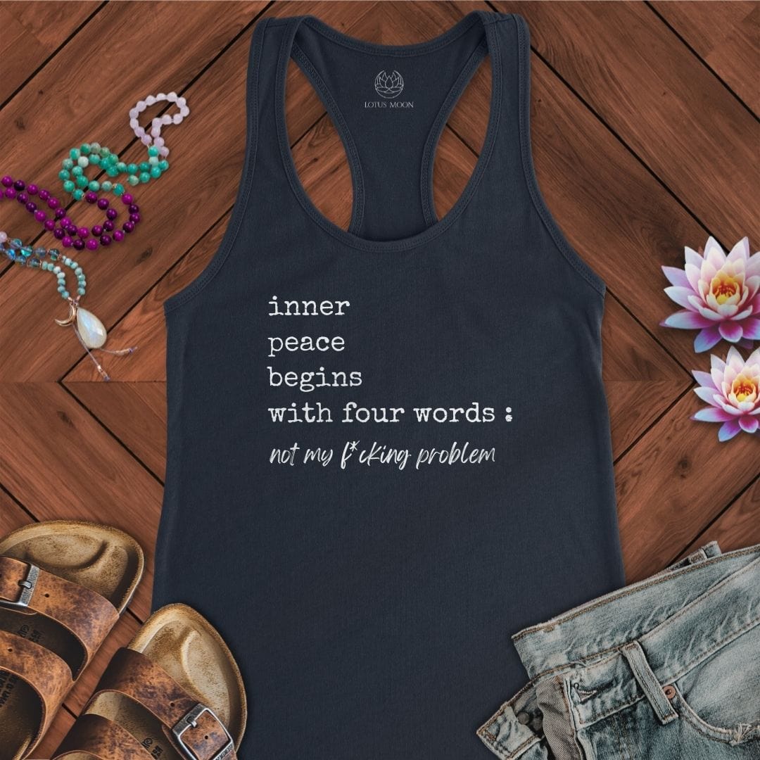 Inner Peace Tank Solid Midnight Navy