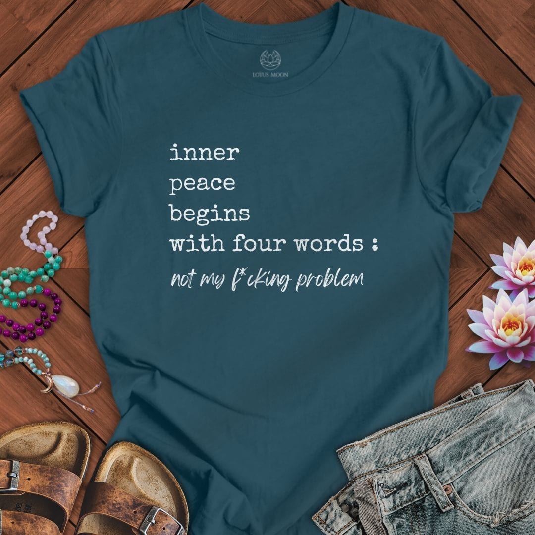 Inner Peace Tee Deep Teal