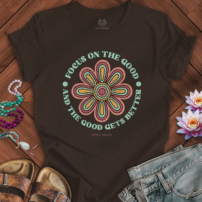 Printify T-Shirt It Gets Better Tee Brown / S