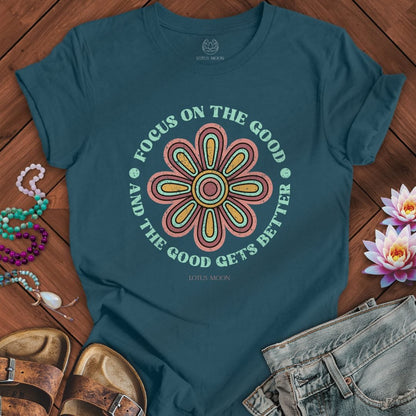 Printify T-Shirt It Gets Better Tee Deep Teal / S