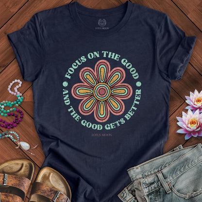 Printify T-Shirt It Gets Better Tee Heather Midnight Navy / S