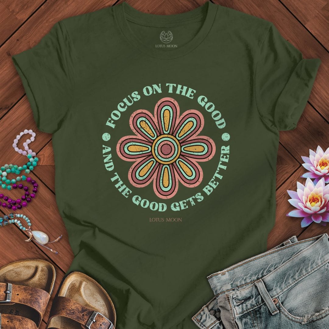 Printify T-Shirt It Gets Better Tee Military Green / S