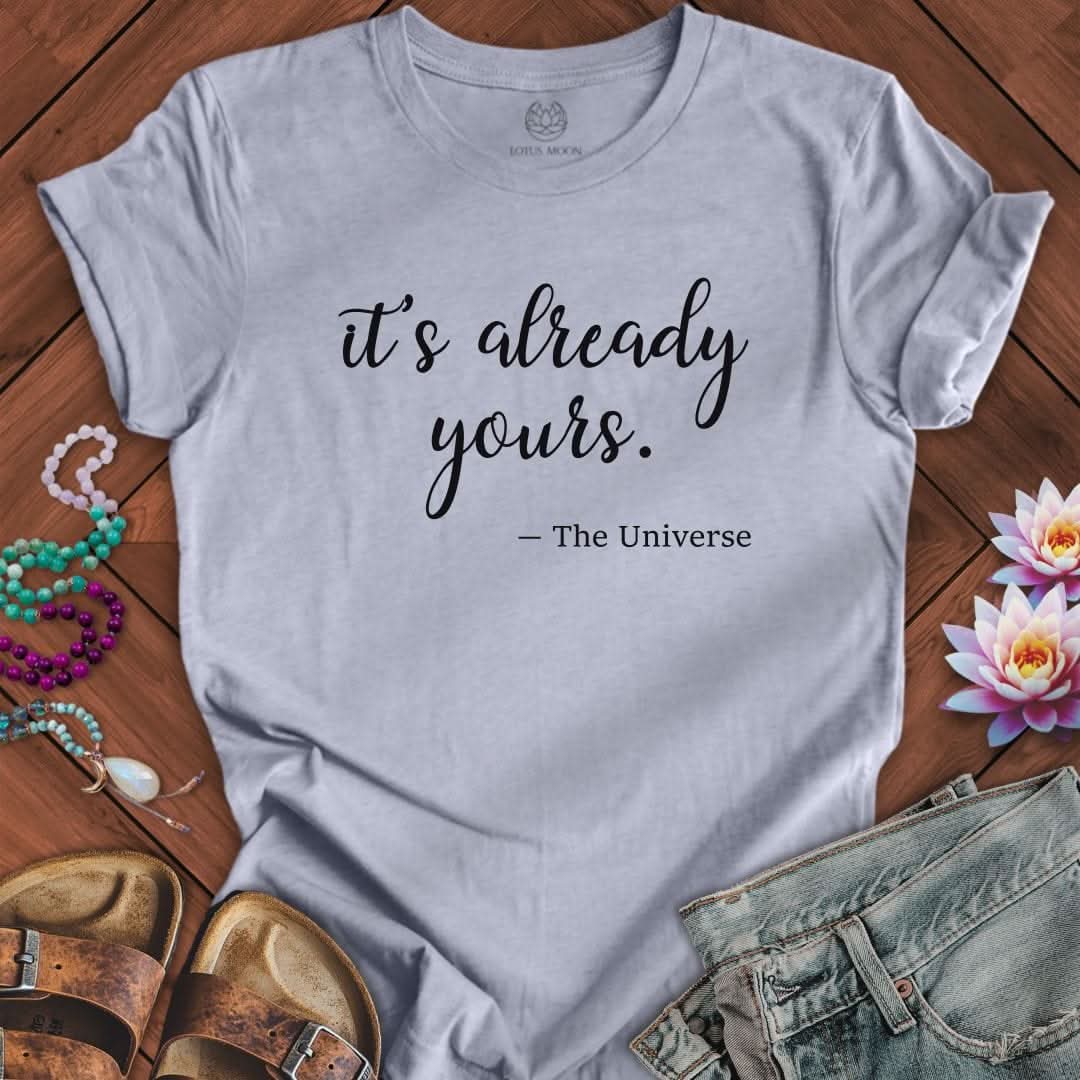 It's Already Yours Tee Heather Blue