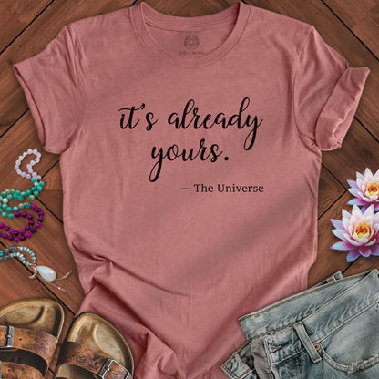 It's Already Yours Tee Heather Mauve