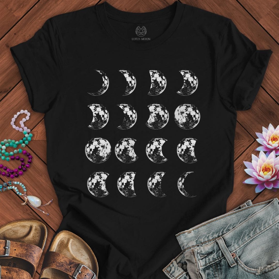 It's Just a Phase Tee Black Heather