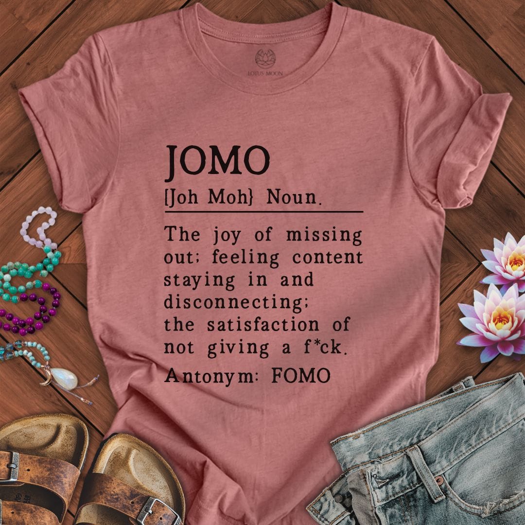 JOMO Tee Heather Mauve