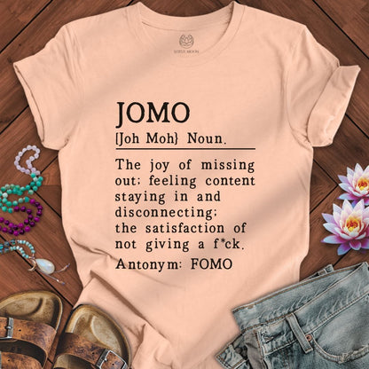 JOMO Tee Peach