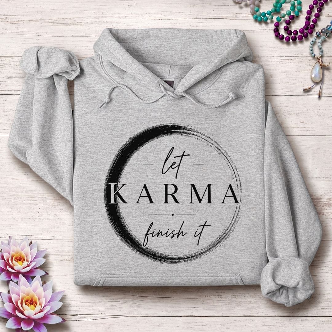 Printify Hoodie Karma Enso Hoodie Sport Grey / S