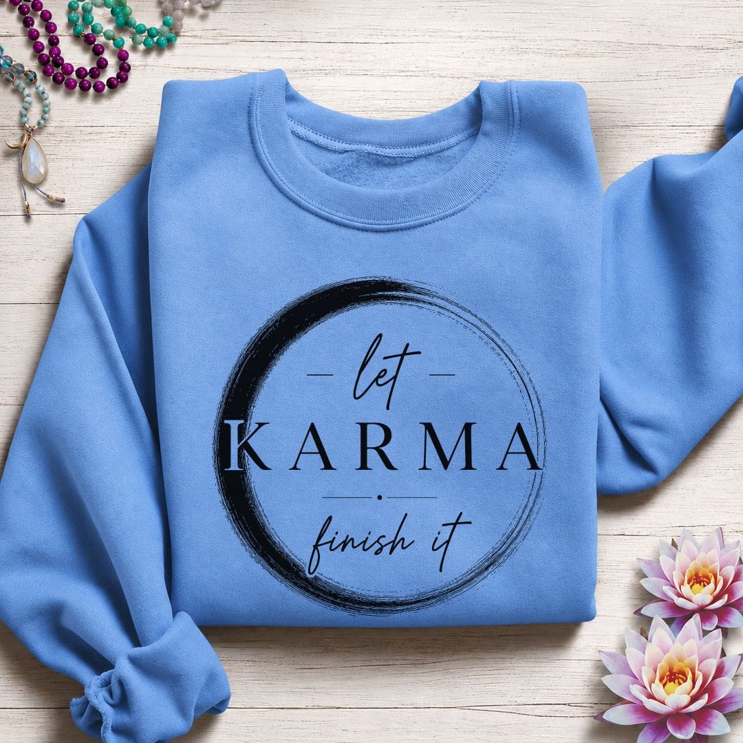 Karma Enso Sweatshirt Carolina Blue