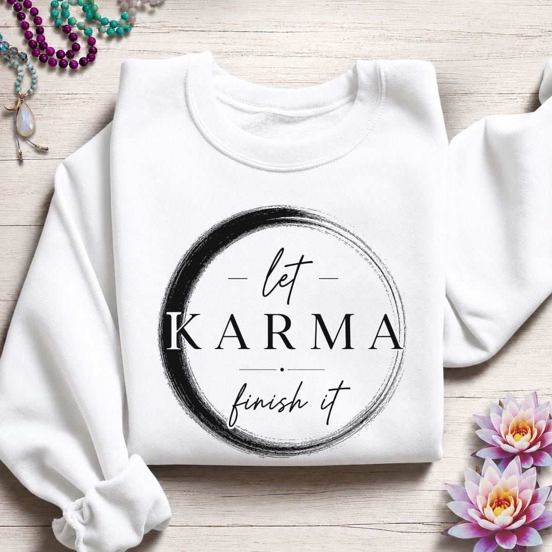 Karma Enso Sweatshirt White
