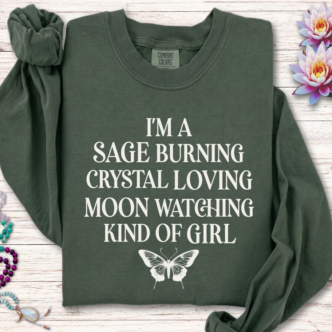 Printify Long-sleeve Kind Of Girl Long Sleeve Tee Hemp / S
