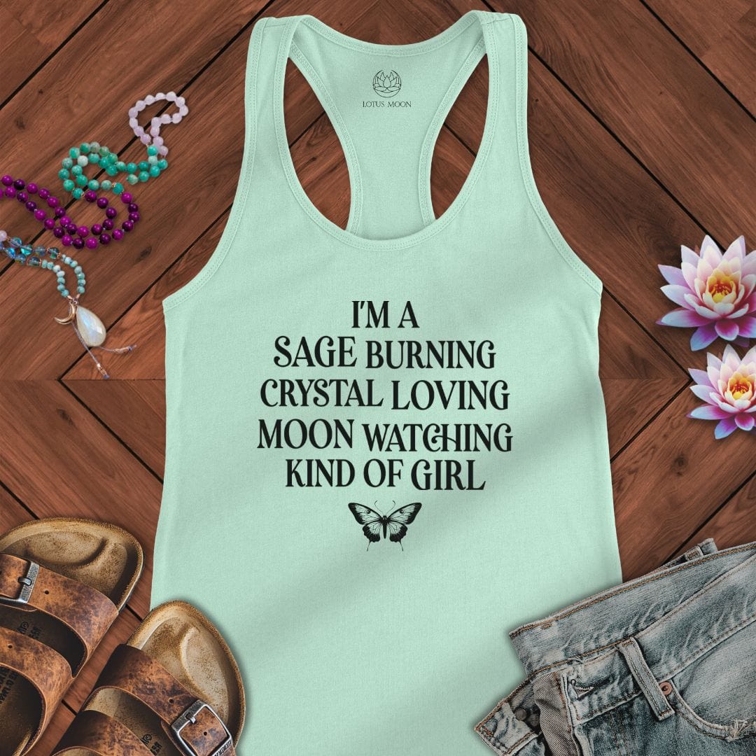 Kind Of Girl Tank Solid Mint