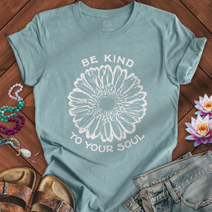 Printify T-Shirt Kind Soul Tee Heather Blue Lagoon / S