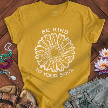 Printify T-Shirt Kind Soul Tee Heather Mustard / S