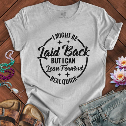 Printify T-Shirt Laid Back Tee Athletic Heather / S