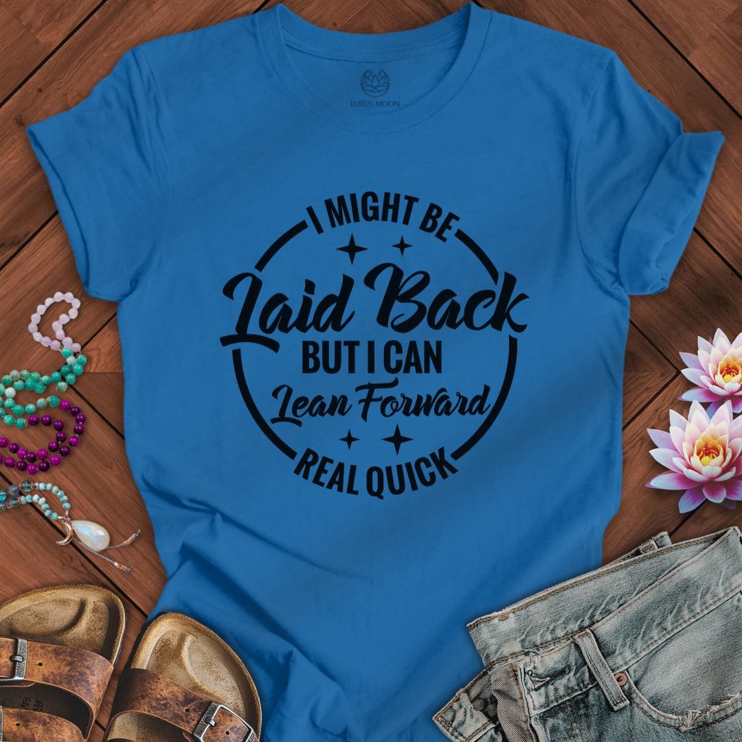 Printify T-Shirt Laid Back Tee Columbia Blue / S