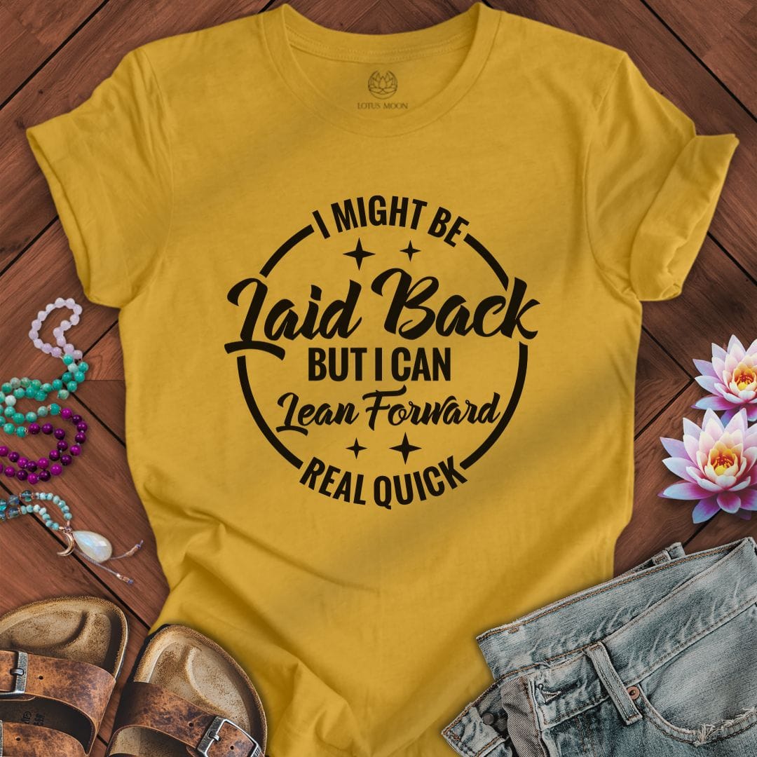 Printify T-Shirt Laid Back Tee Heather Mustard / S