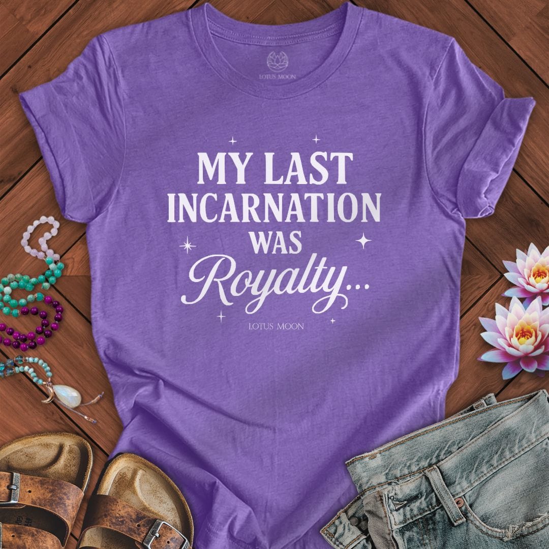 Last Incarnation Tee Heather Team Purple