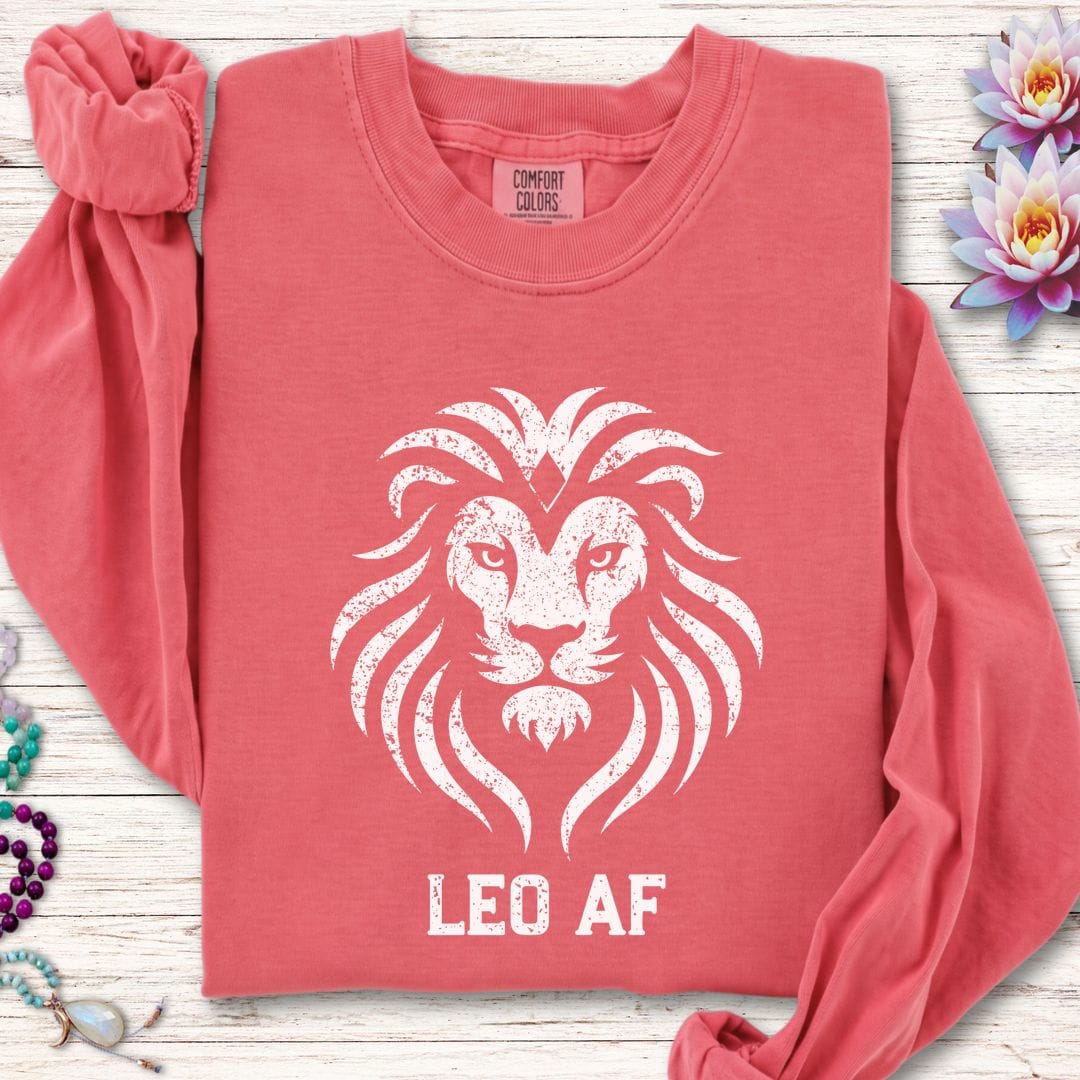 Leo AF Long Sleeve Tee Watermelon