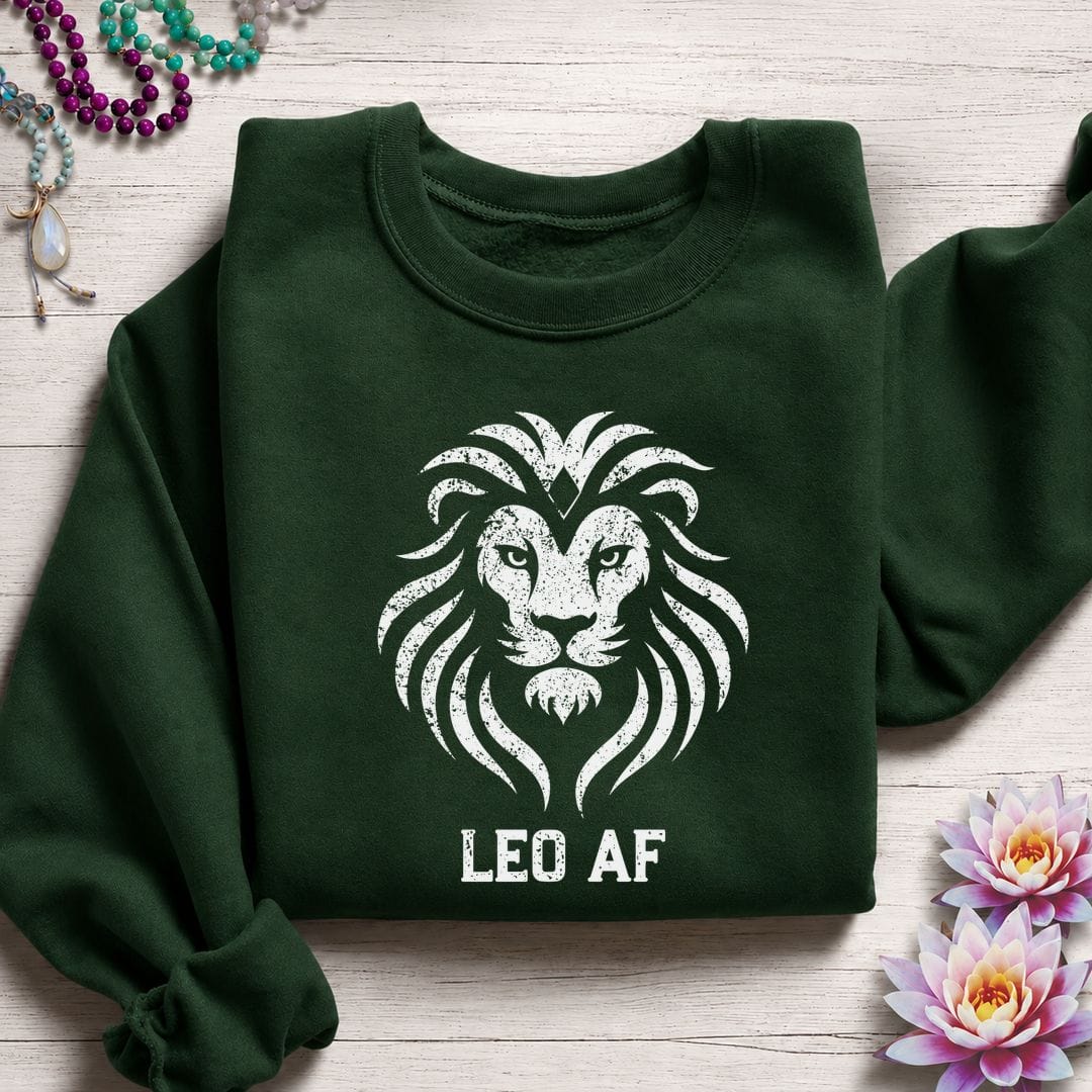 Leo AF Sweatshirt Forest Green