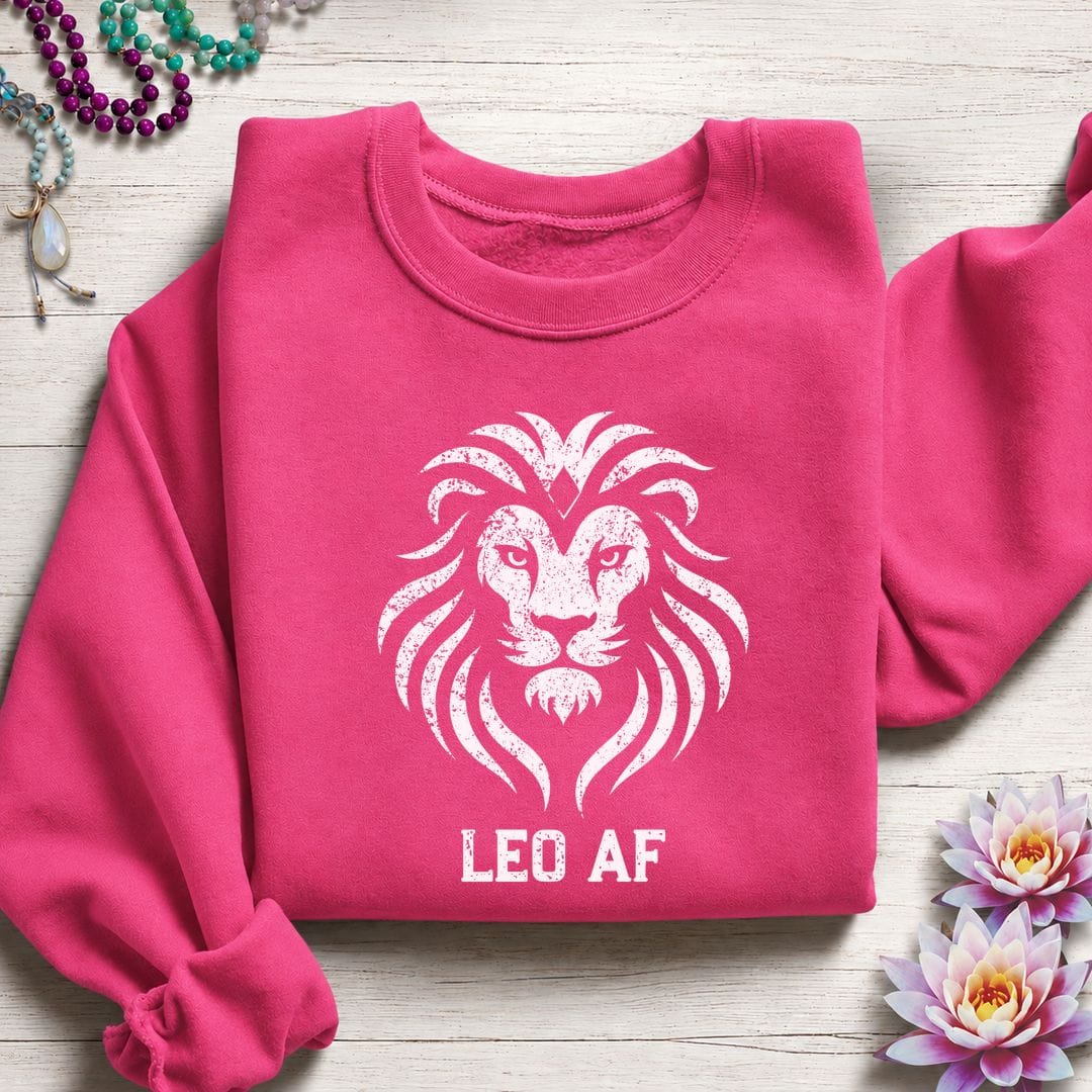 Leo AF Sweatshirt Heliconia