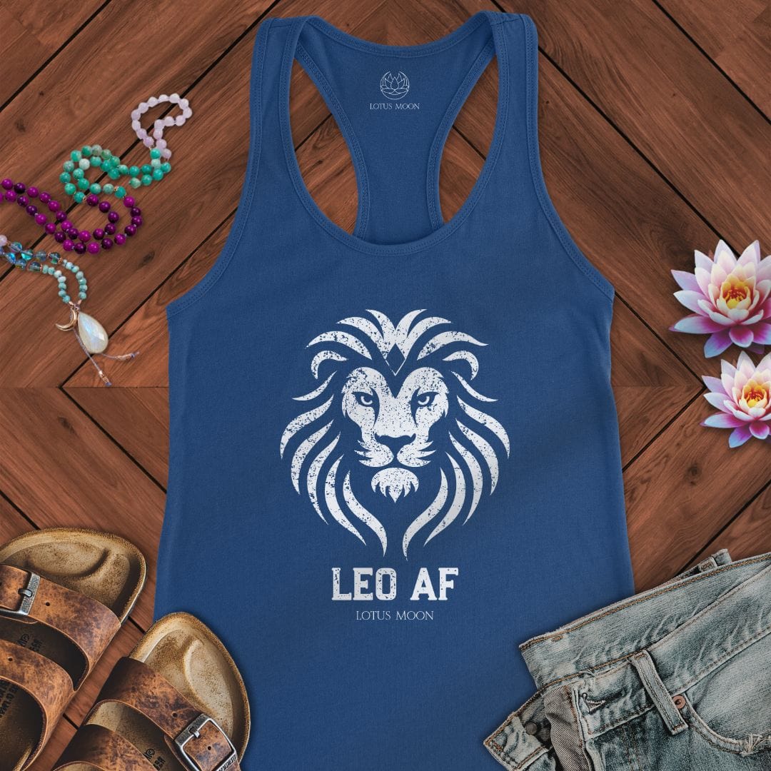 Leo AF Tank Solid Royal