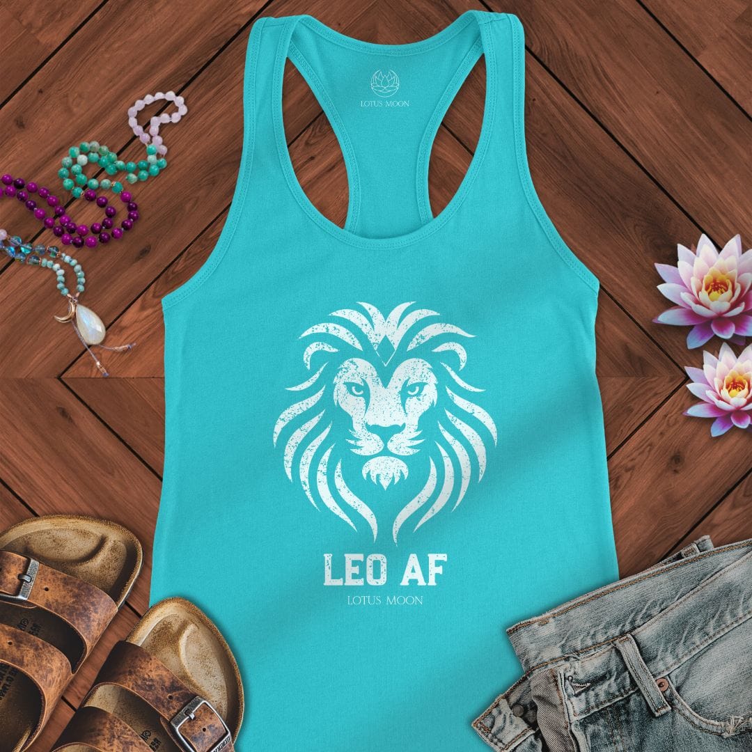 Leo AF Tank Solid Tahiti Blue