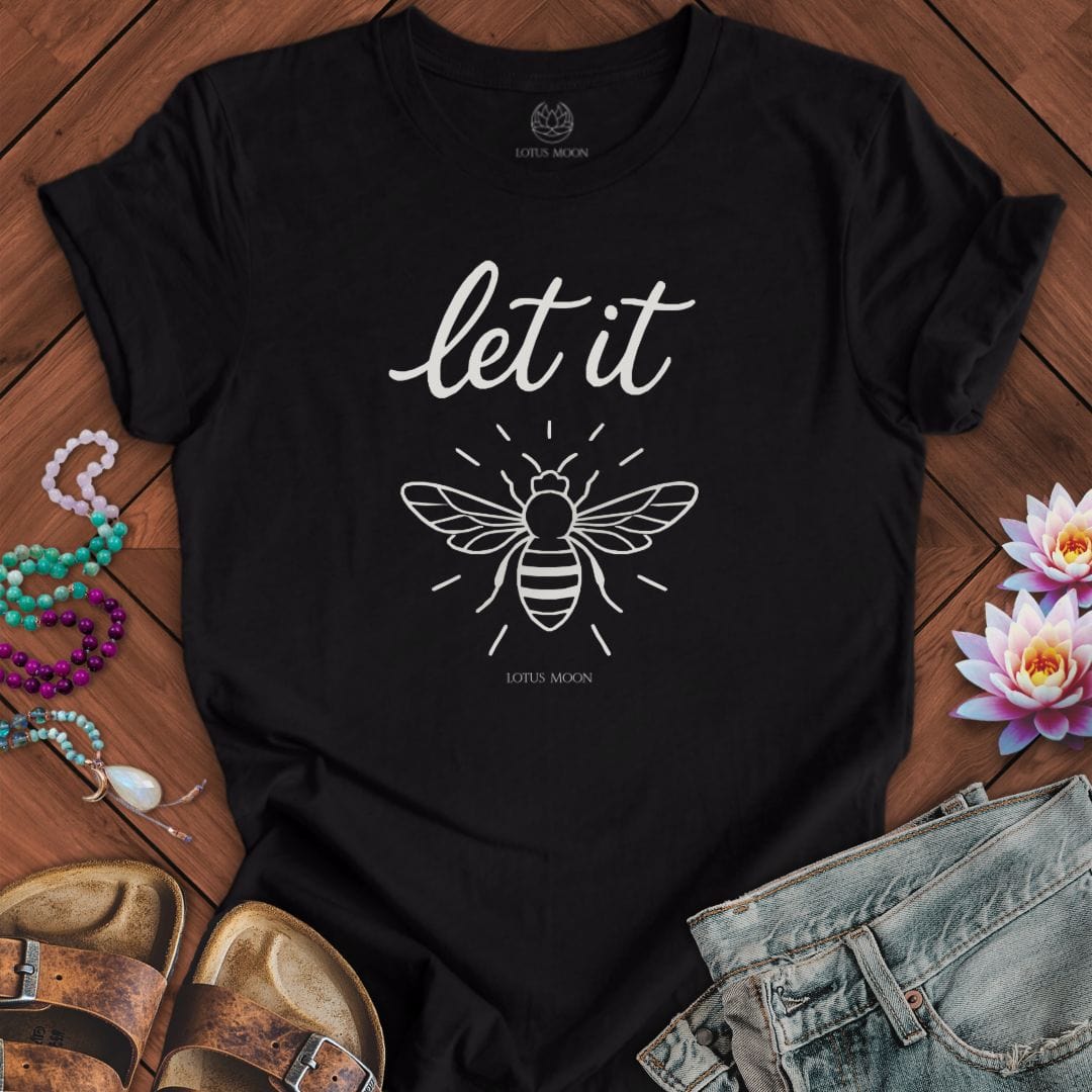 Let It Bee Tee Black Heather