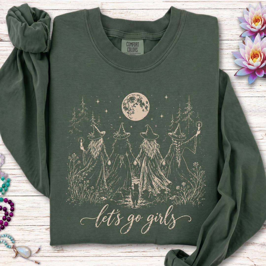 Let's Go Girls Long Sleeve Tee Hemp
