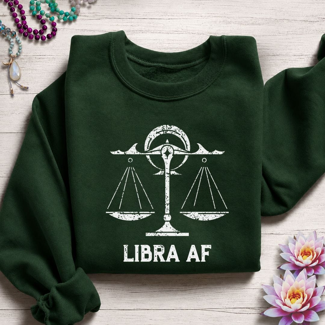 Libra AF Sweatshirt Forest Green