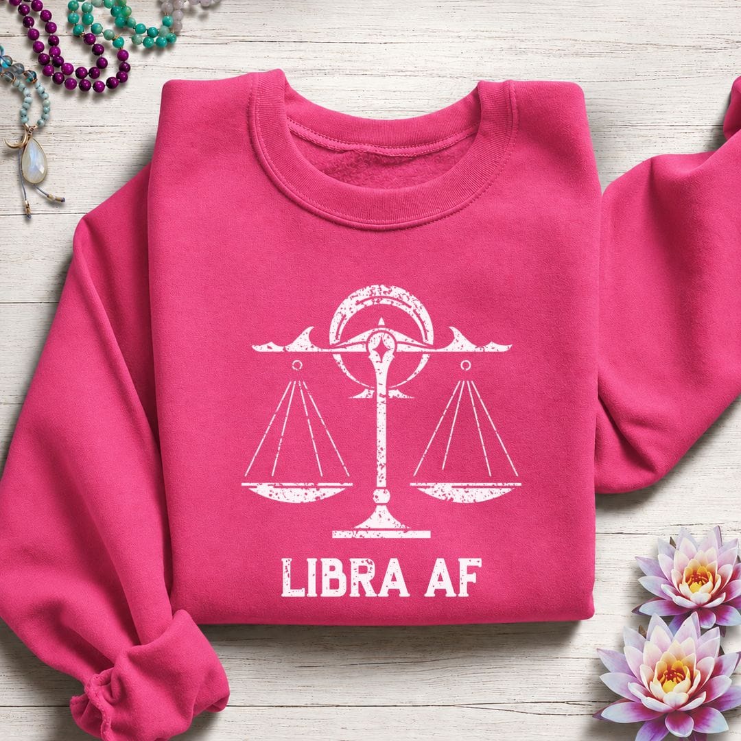 Libra AF Sweatshirt Heliconia