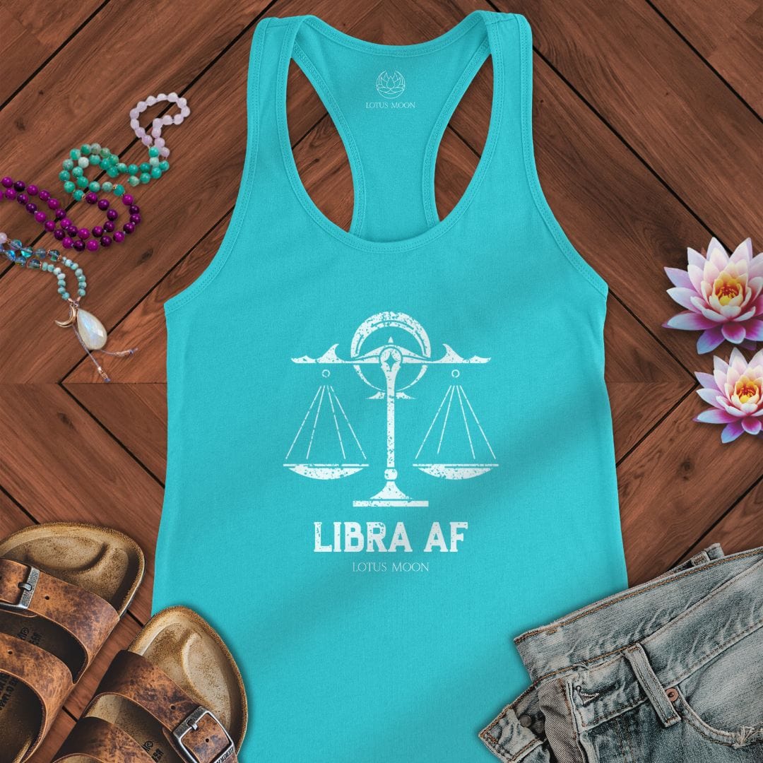 Libra AF Tank Solid Tahiti Blue