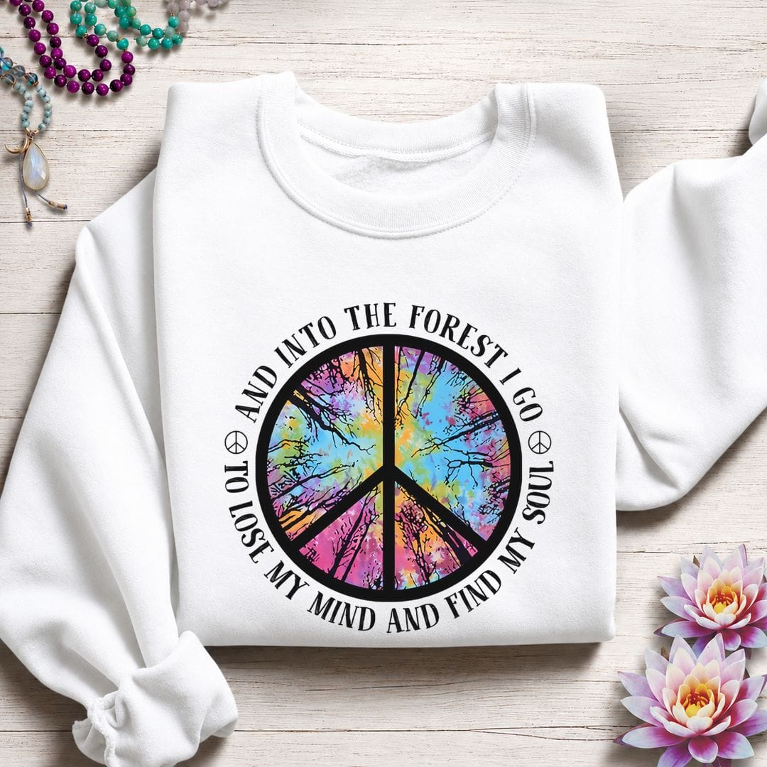 Printify Sweatshirt Lose My Mind Sweatshirt S / White