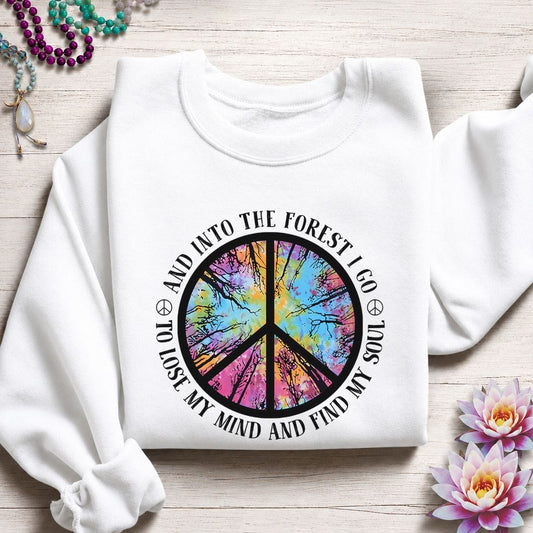 Lose My Mind Sweatshirt White