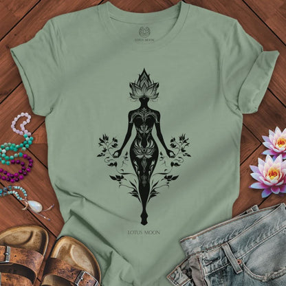 Lotus Goddess Tee Sage