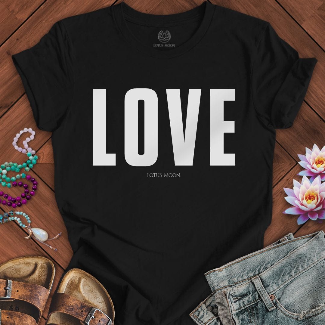 Love Tee Black Heather