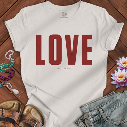 Love Tee Vintage White