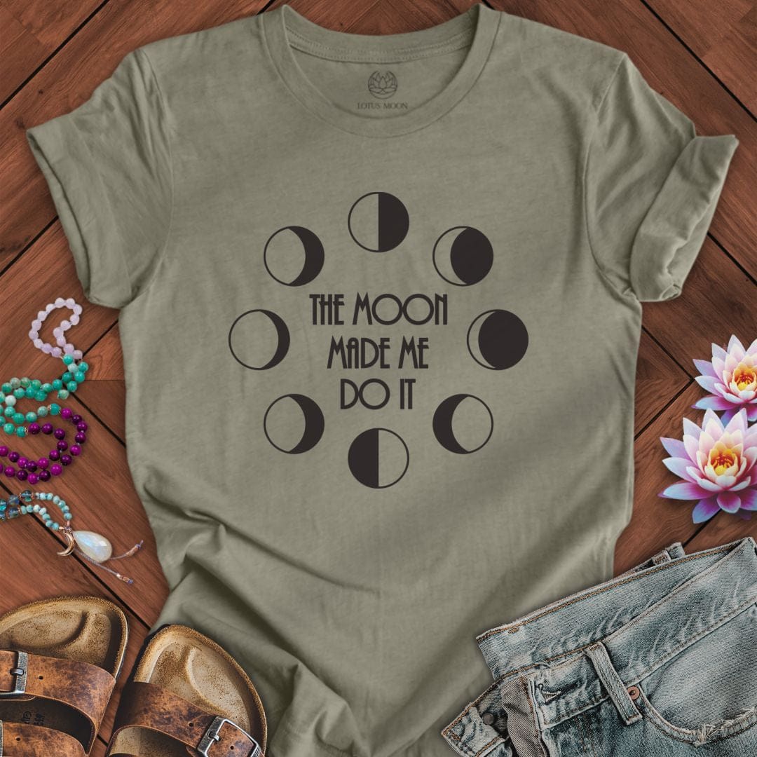 Made Me Do It Tee Heather Stone