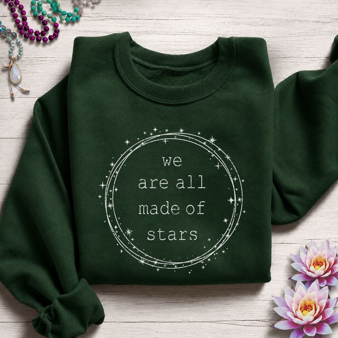 Made of Stars Sweatshirt Forest Green