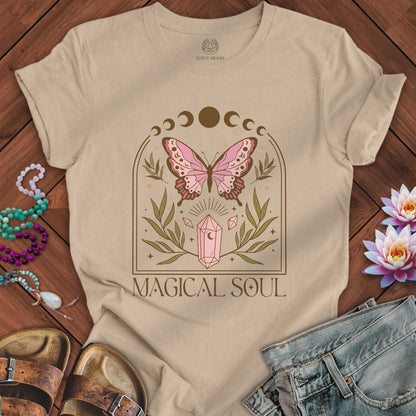 Magical Soul Tee Tan