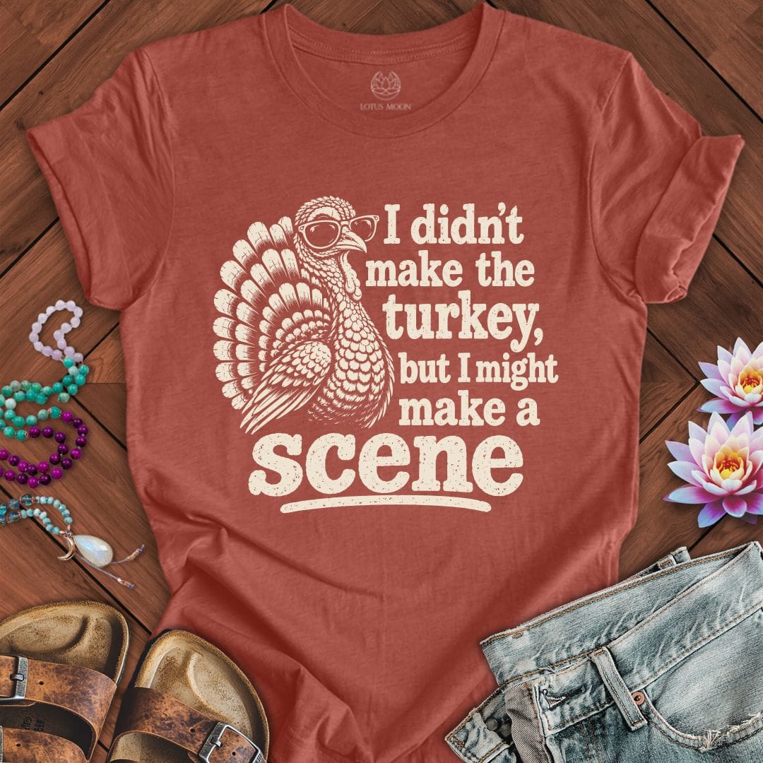 Make A Scene Tee Heather Clay