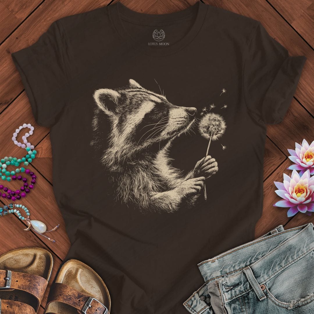 Printify T-Shirt Make a Wish Tee Brown / S