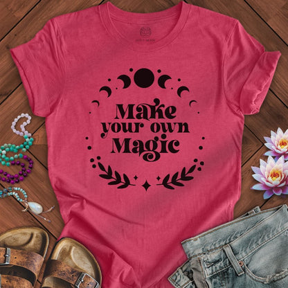 Make Your Own Magic Tee Heather Raspberry