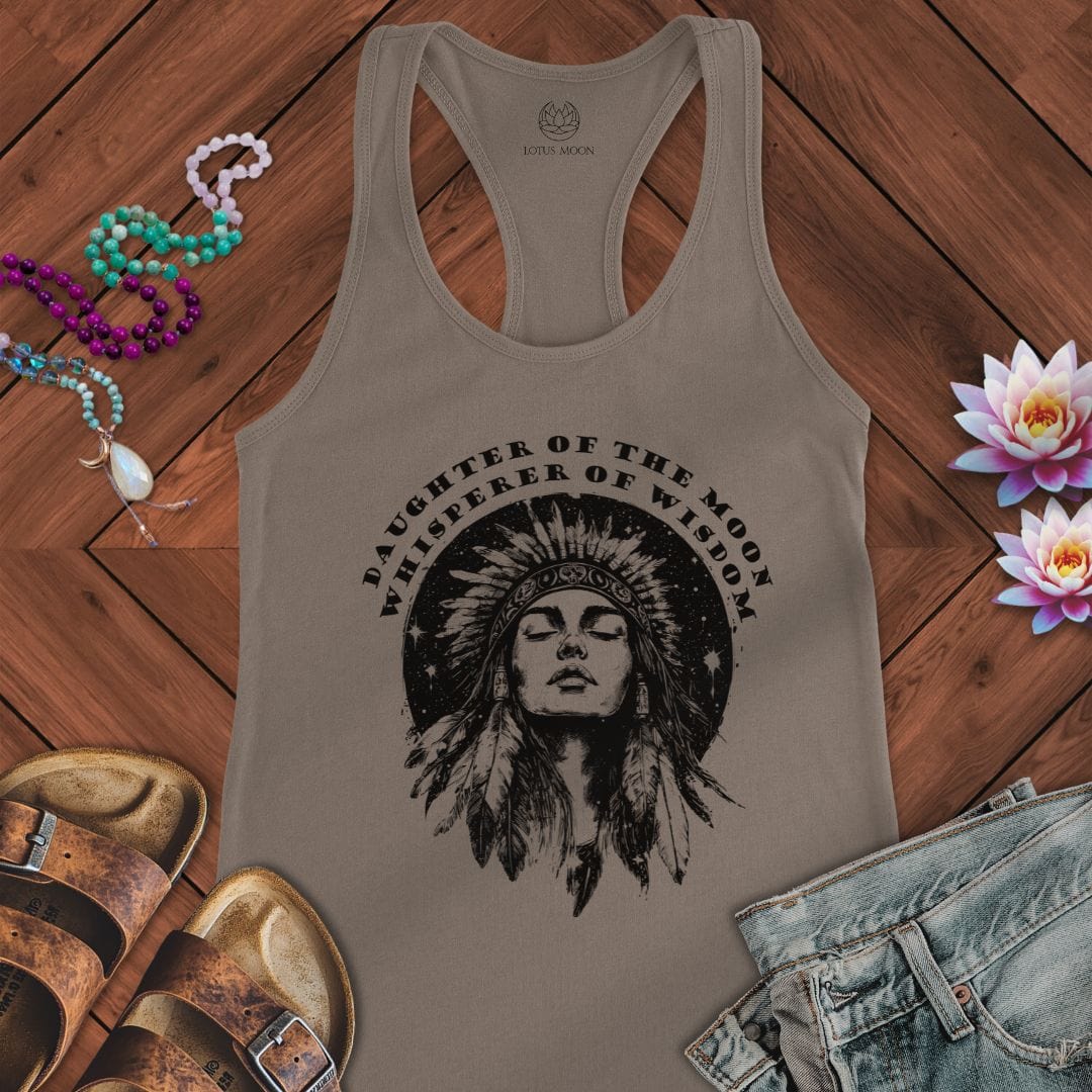 Medicine Woman Tank Solid Warm Gray