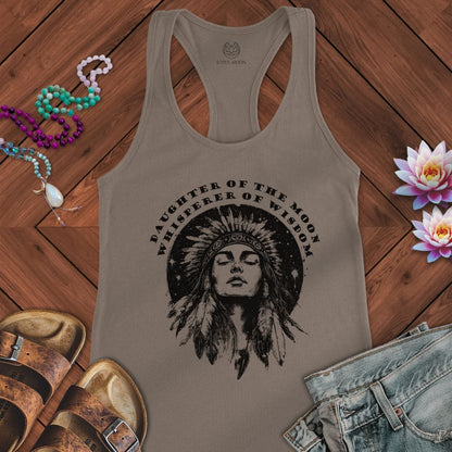 Medicine Woman Tank Solid Warm Gray