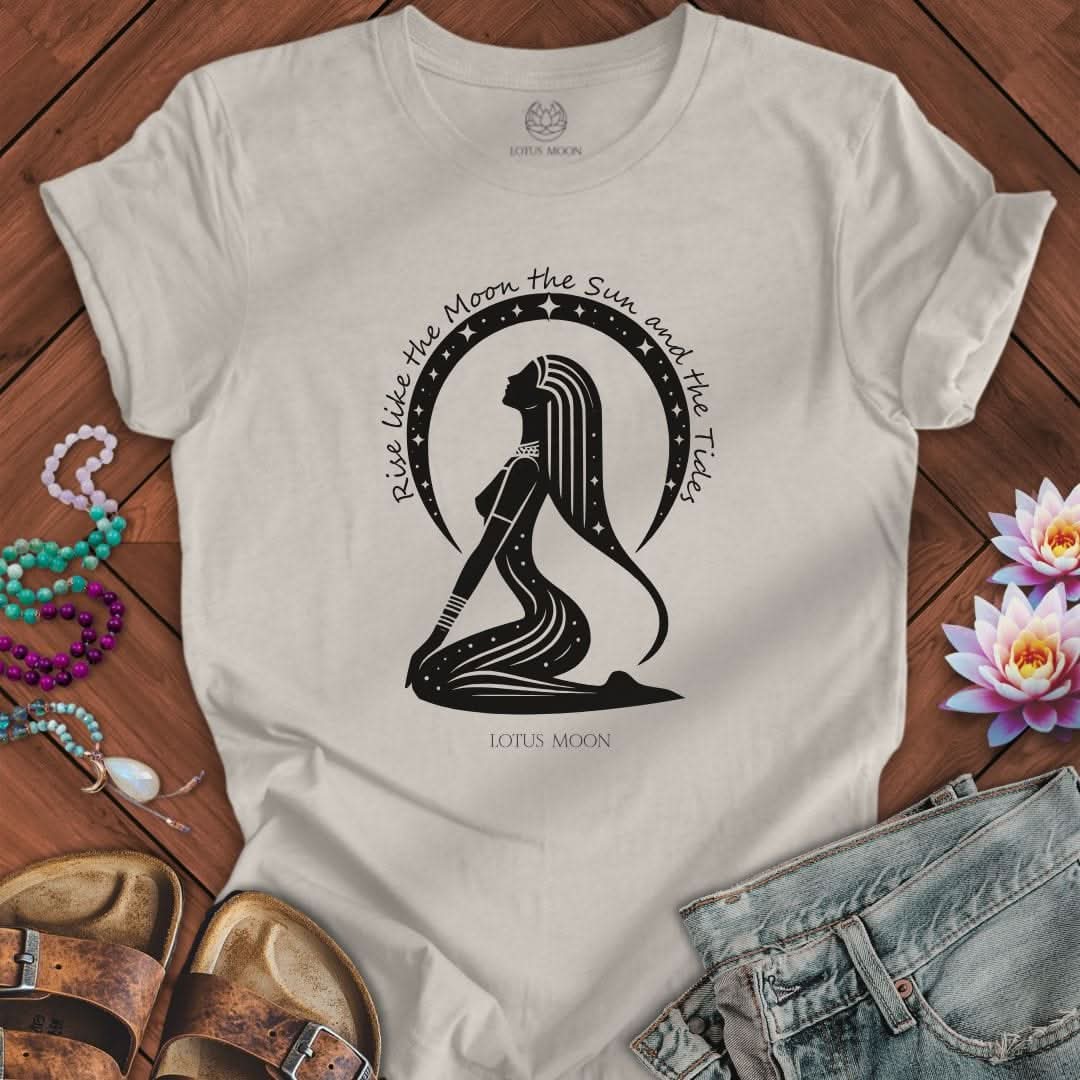 Moon Goddess Tee Heather Dust