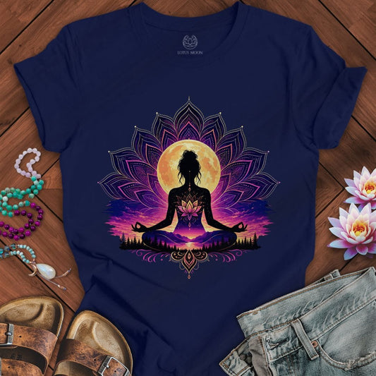 Moonlit Mind Tee Navy